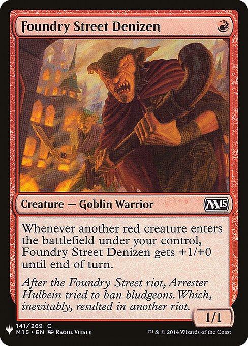 Foundry Street Denizen - Nonfoil