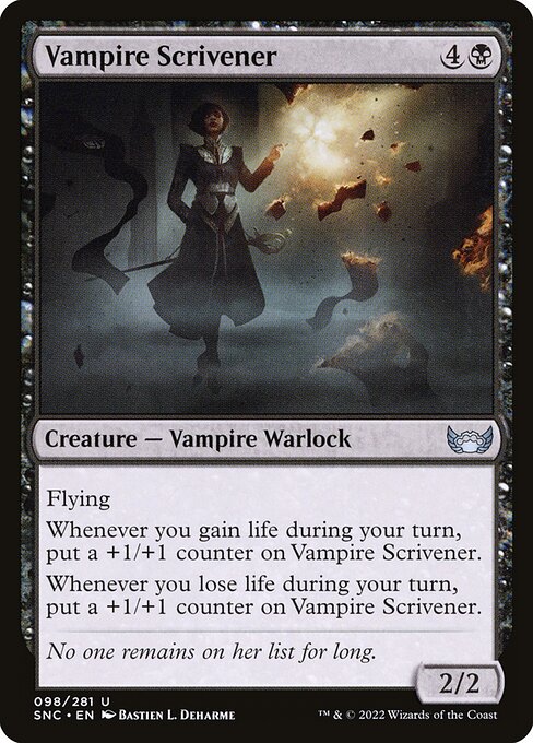 Vampire Scrivener - Nonfoil