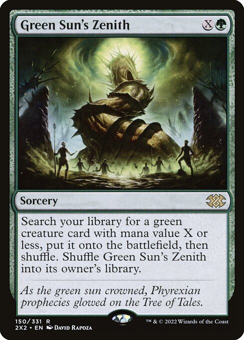 Green Sun's Zenith - Nonfoil