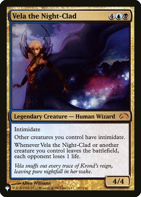 Vela the Night-Clad - Nonfoil