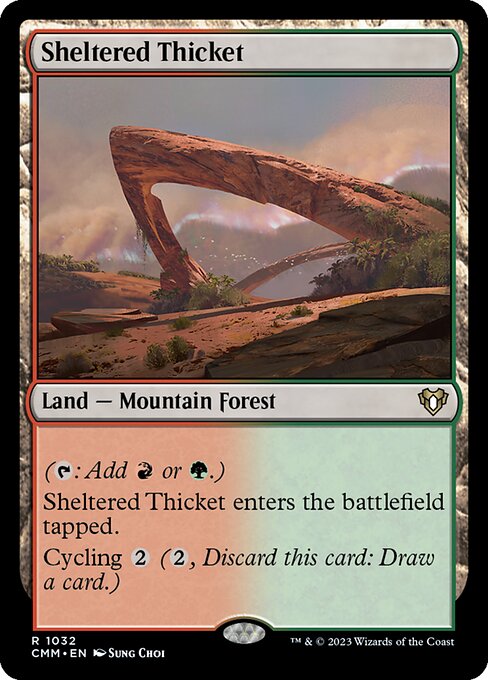 Sheltered Thicket - Nonfoil