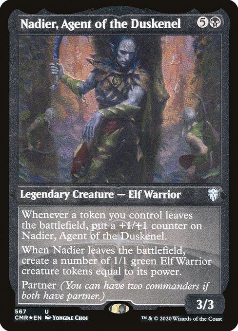 Nadier, Agent of the Duskenel - Etched