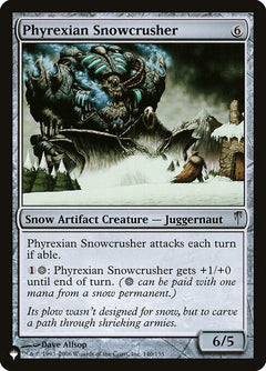 Phyrexian Snowcrusher (CSP-140)