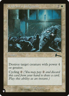 Radiant's Judgment (ULG-22)