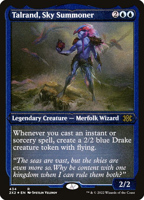 Talrand, Sky Summoner - Etched