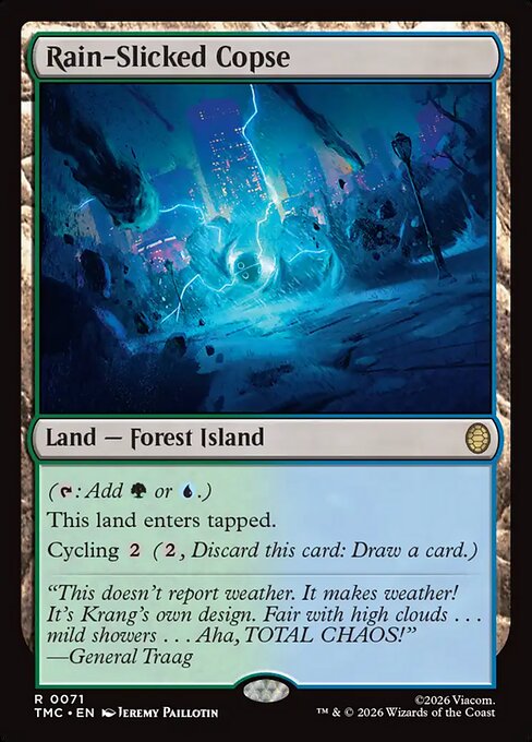 Rain-Slicked Copse - Nonfoil
