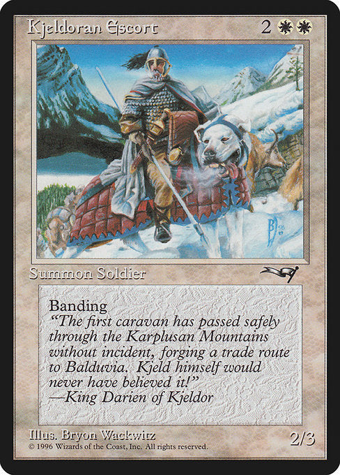 Kjeldoran Escort - Nonfoil