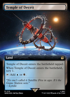 Temple of Deceit (Extended Art - Surge Foil)