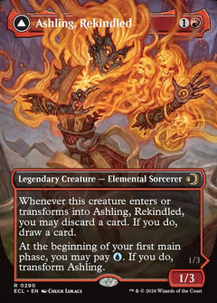 Ashling, Rekindled // Ashling, Rimebound (Borderless)