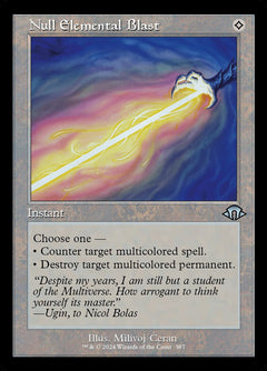 Null Elemental Blast (97' Classic Print)