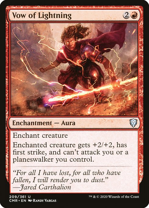 Vow of Lightning - Nonfoil
