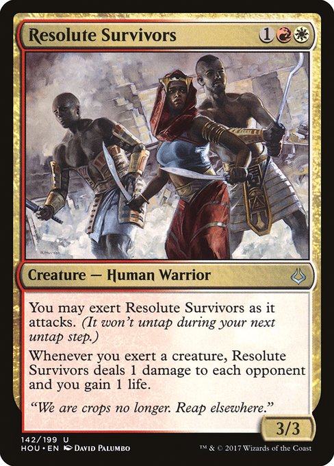 Resolute Survivors - Nonfoil