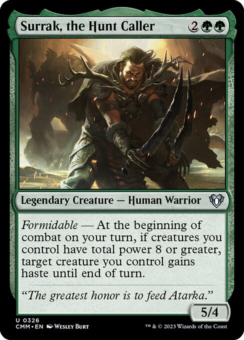 Surrak, the Hunt Caller - Nonfoil