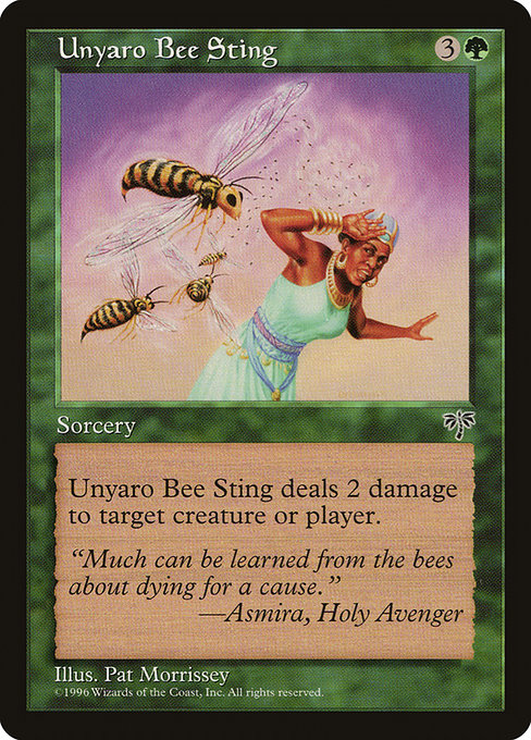 Unyaro Bee Sting - Nonfoil