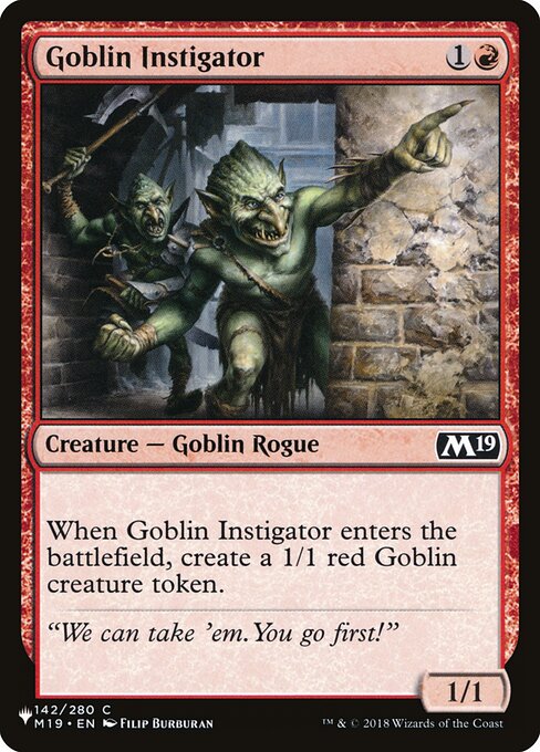 Goblin Instigator - Nonfoil
