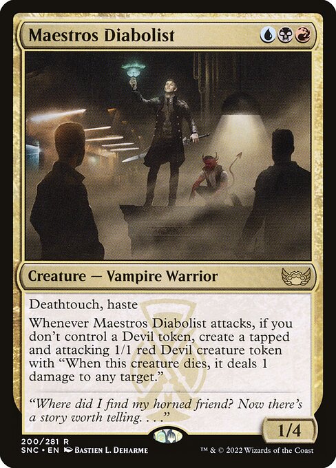 Maestros Diabolist - Nonfoil
