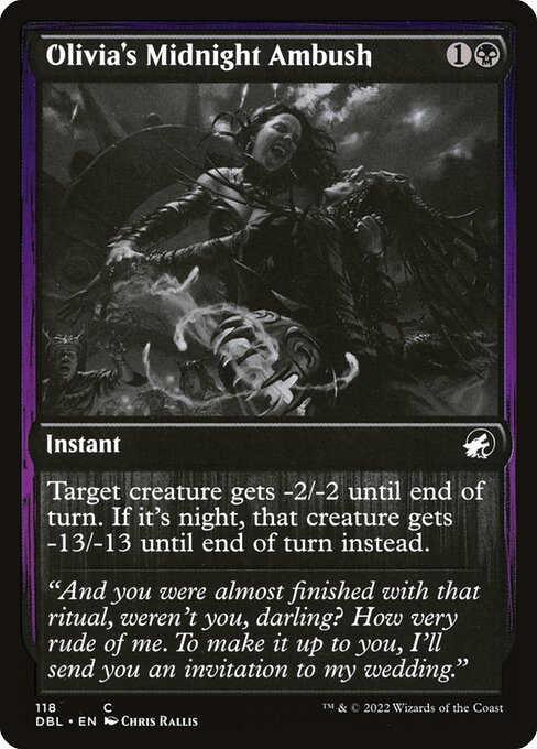 Olivia's Midnight Ambush - Nonfoil