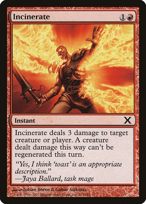 Incinerate - Nonfoil