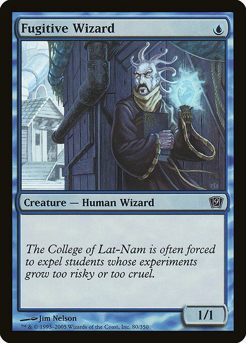 Fugitive Wizard - Foil