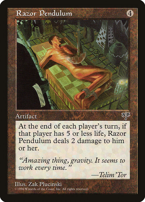 Razor Pendulum - Nonfoil