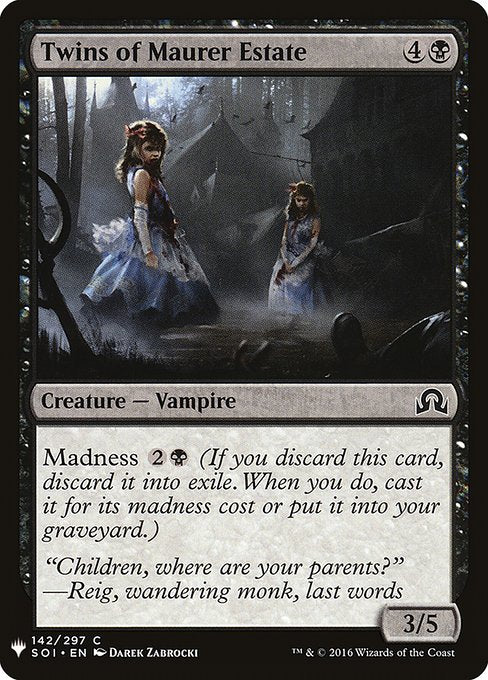 Twins of Maurer Estate - Nonfoil