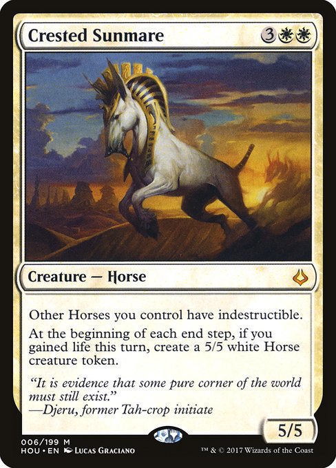 Crested Sunmare - Nonfoil