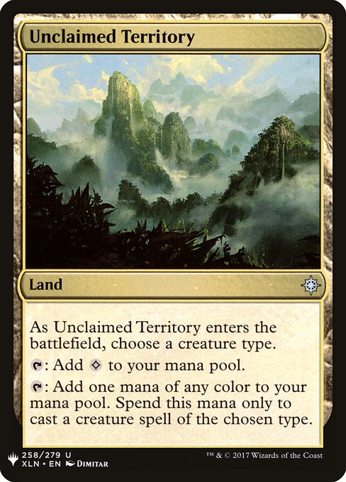 Unclaimed Territory - Nonfoil