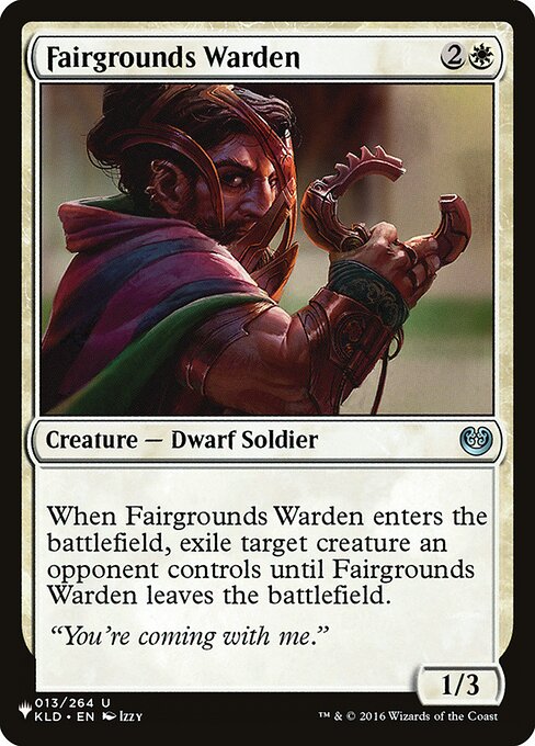 Fairgrounds Warden - Nonfoil