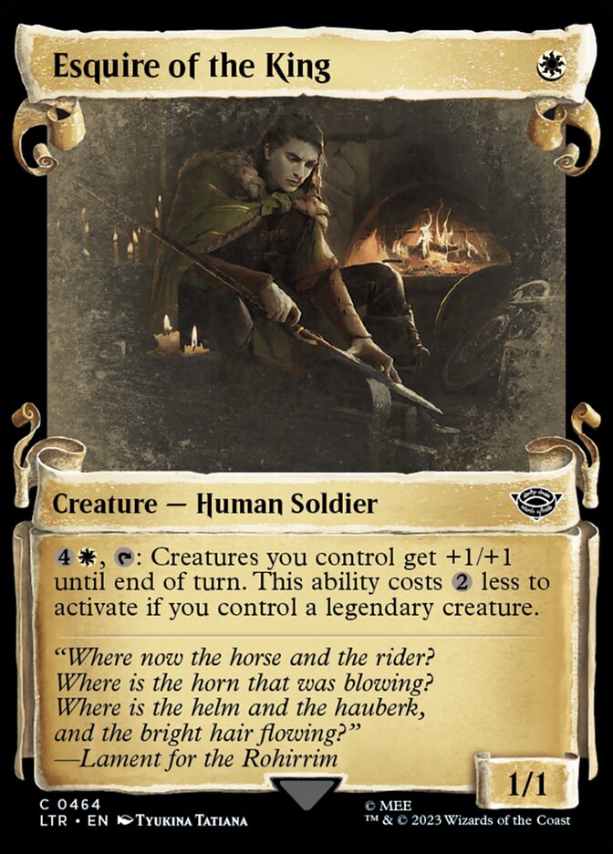 Esquire of the King (Showcase)