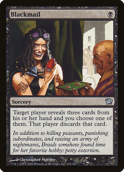 Blackmail - Foil