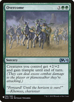 Overcome (M20-186)