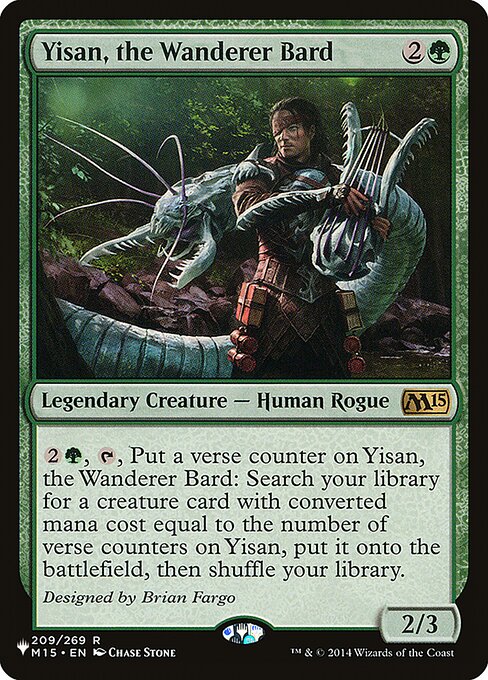 Yisan, the Wanderer Bard - Nonfoil