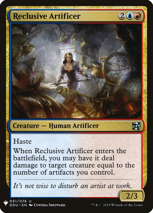 Reclusive Artificer - Nonfoil