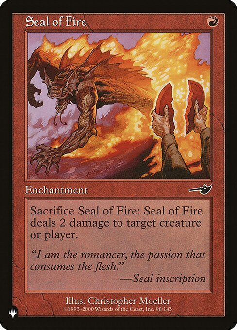 Seal of Fire - Nonfoil
