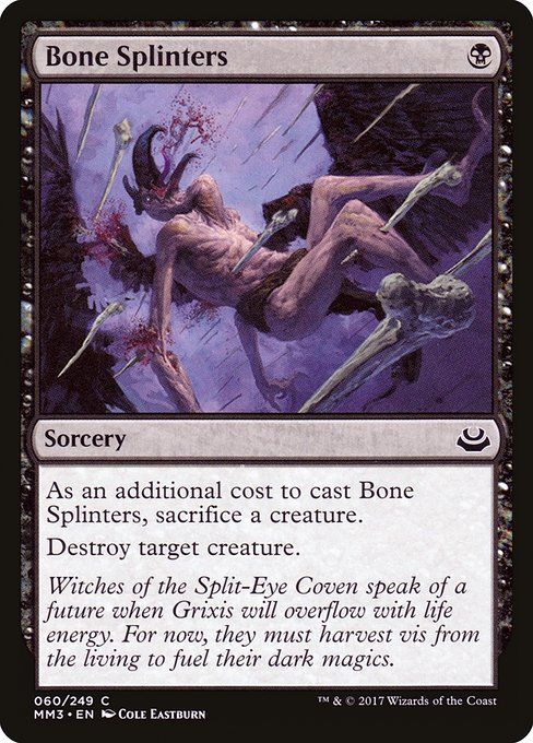 Bone Splinters - Nonfoil