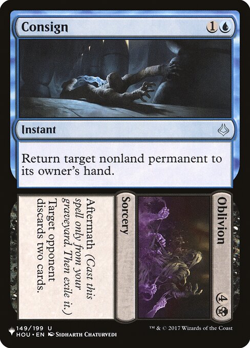 Consign // Oblivion - Nonfoil