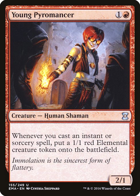 Young Pyromancer - Nonfoil