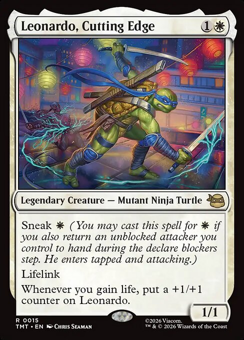 Leonardo, Cutting Edge - Nonfoil