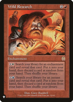 Wild Research (APC-72)