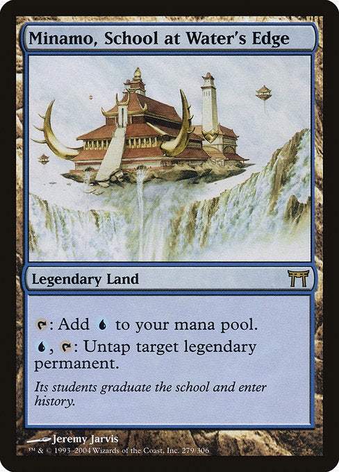 Minamo, School at Water's Edge - Nonfoil