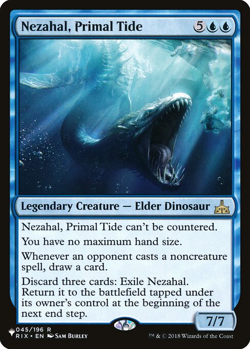 Nezahal, Primal Tide - Nonfoil