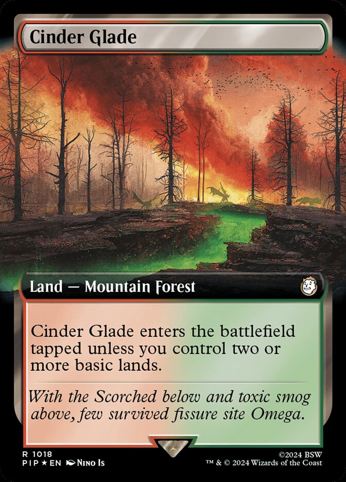 Cinder Glade (Extended Art - Surge Foil)