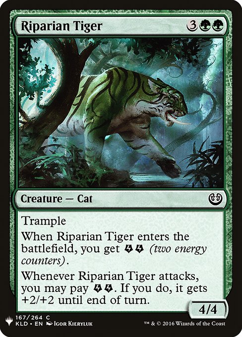 Riparian Tiger - Nonfoil