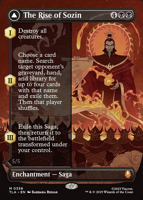 The Rise of Sozin // Fire Lord Sozin - Nonfoil