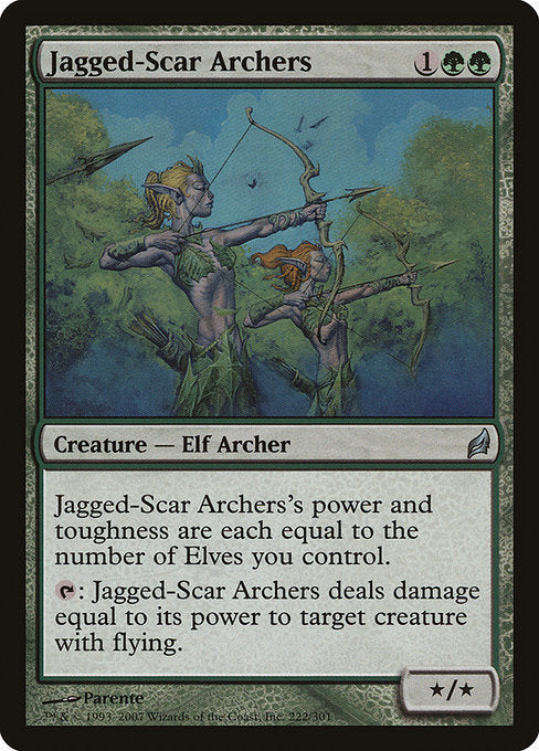 Jagged-Scar Archers - Nonfoil
