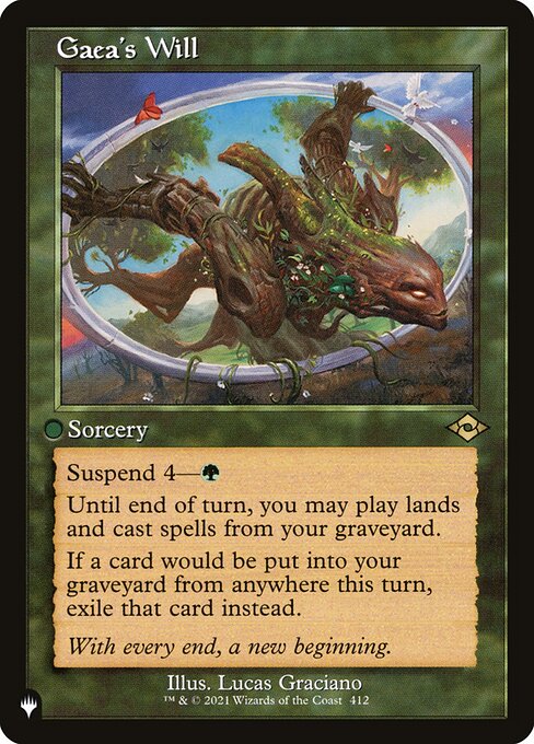 Gaea's Will - Nonfoil