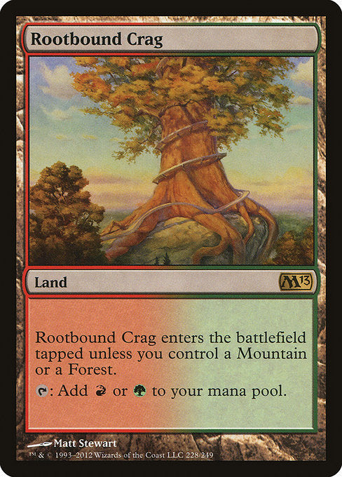 Rootbound Crag - Nonfoil