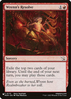 Wrenn's Resolve (MOM-173)