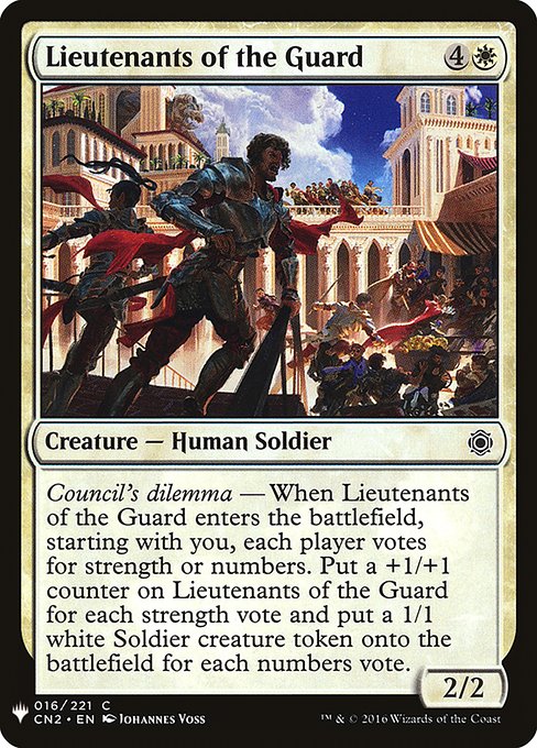 Lieutenants of the Guard - Nonfoil
