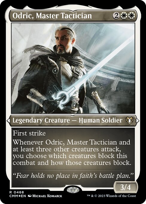 Odric, Master Tactician - Etched